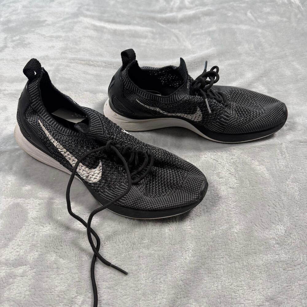 Nike Flyknit Racer Black White Running Shoes Women’s 7.5 917658-002